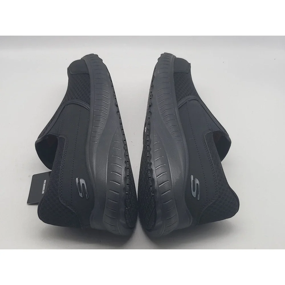 Skechers Work Squad Chaos SR-Urgran Shoes‎ Sneakers Black Mens 11.5 200273/BLK